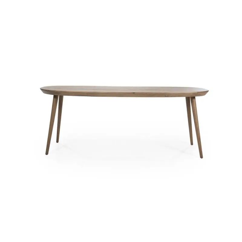 Eleonora Eettafel Elijah 220x100 cm - bruin